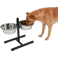 Adjustable Heavy-Duty Bowl Stand by Tail chasers