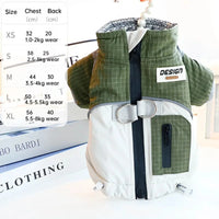 Functional 3-Proof Dog Jacket by Tail chasers