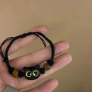 Cartoon Cat Charm Bracelet - Y2K Style