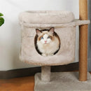 Three-Layer Cat Tree House - Multi-Level Scratching & Activity Center