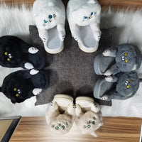 Cuddly Kawaii Cat Winter Slippers
