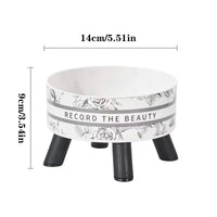 Beautiful Flower-Shaped Cat Bowl