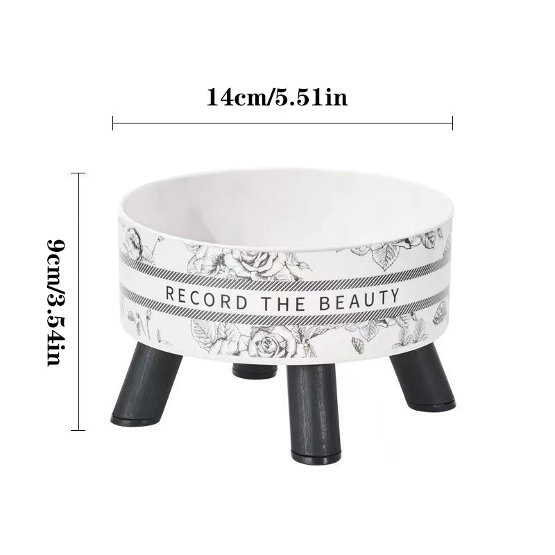 Beautiful Flower-Shaped Cat Bowl