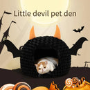 Halloween Bat Pet Cave Bed - Cozy Fall & Winter Warmth