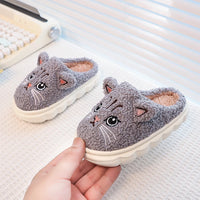 Cozy Winter Cat Slippers
