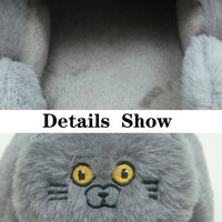 Cuddly Kawaii Cat Winter Slippers