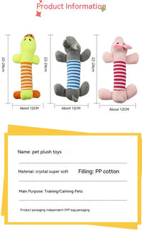 No-Stuffing Duck Squeaky Toy