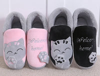 Women's Winter Cat Home Slippers