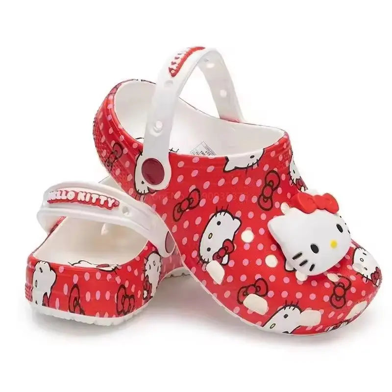 Hello Kitty & Pochacco Kids' Sandals - Wrap Toe Summer Birthday Gift