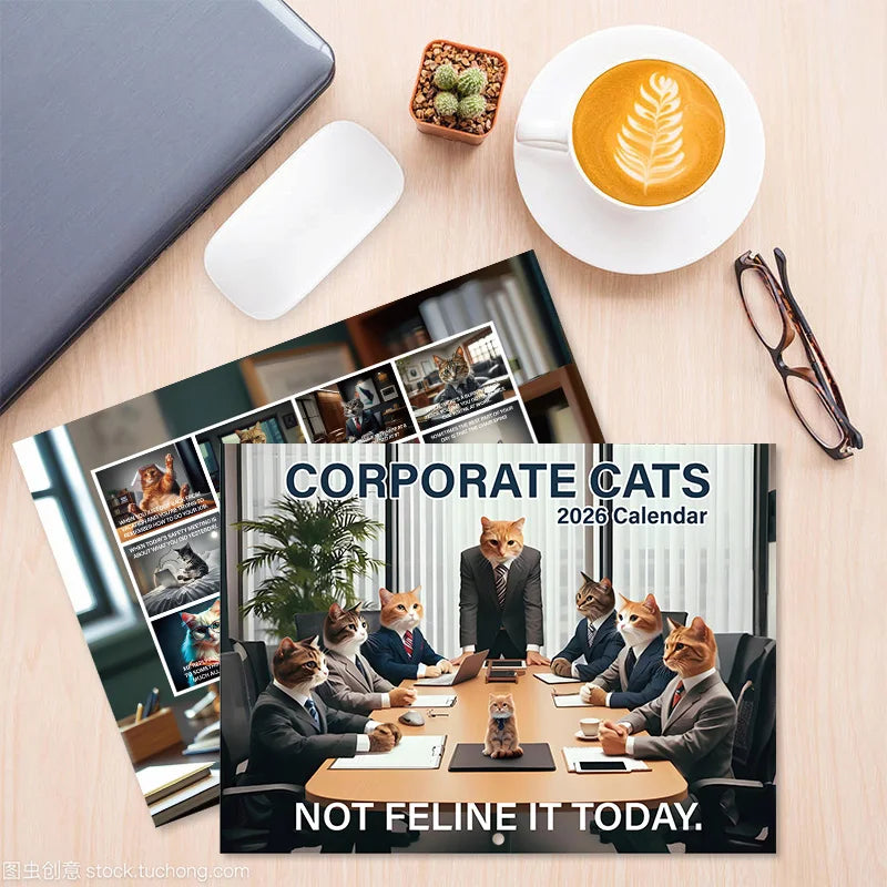 Adorable Cat Art Calendar