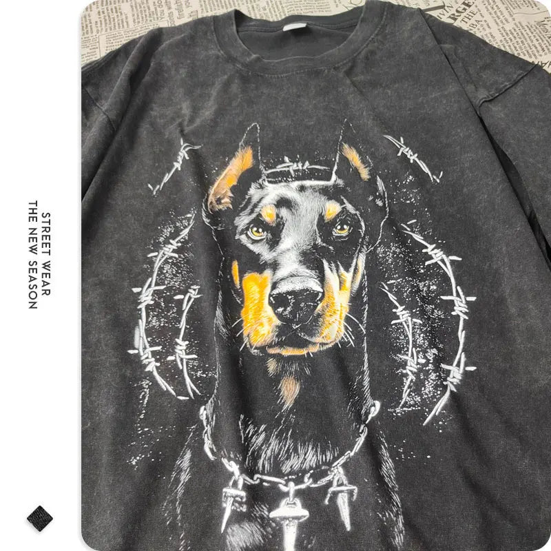 Vintage Doberman Streetwear Tee