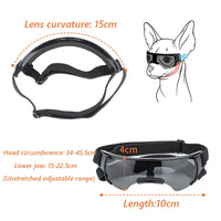 Stylish Dog Sunglasses - UV Protection Goggles for Small & Medium Dogs
