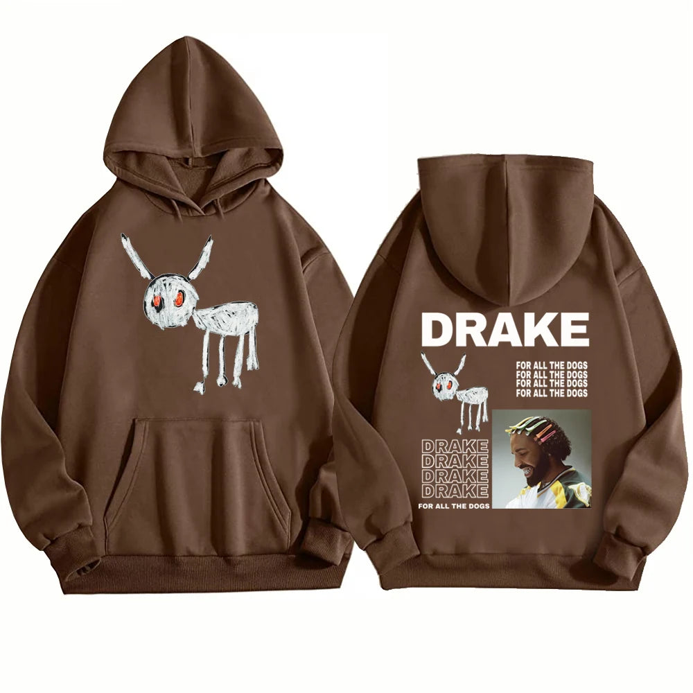 Drake Dog Hoodie Pullover