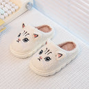 Cozy Winter Cat Slippers