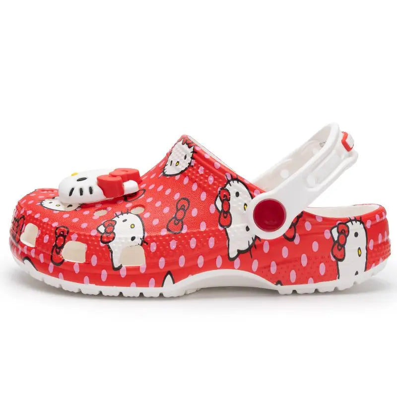 Hello Kitty & Pochacco Kids' Sandals - Wrap Toe Summer Birthday Gift