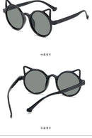 Adorable Cat Ear Kids Sunglasses