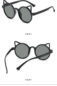 Adorable Cat Ear Kids Sunglasses