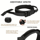 Tactical Dog Collar, Pet Dog Collar, Military Dog Collar Adjustable Dog Training Collar With Quick-release Buckle by Tail chasers