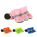 4-Piece Dog Boots Set - Wear-Resistant Protective Footwear for Small & Medium Dogs