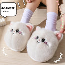 Cuddly Kawaii Cat Winter Slippers