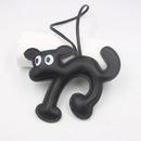 Leather Pet Keychain - Adorable Dog & Cat Charm