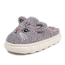 Cozy Winter Cat Slippers