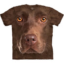 Cute Dog Face 3D Graphics Tee
