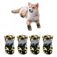 Winter Dog Boots - Water-Resistant Paw Protectors for Large & Medium Dogs