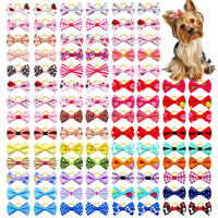Adorable Dog Hair Bow Set - 30 Piece Grooming Accessories