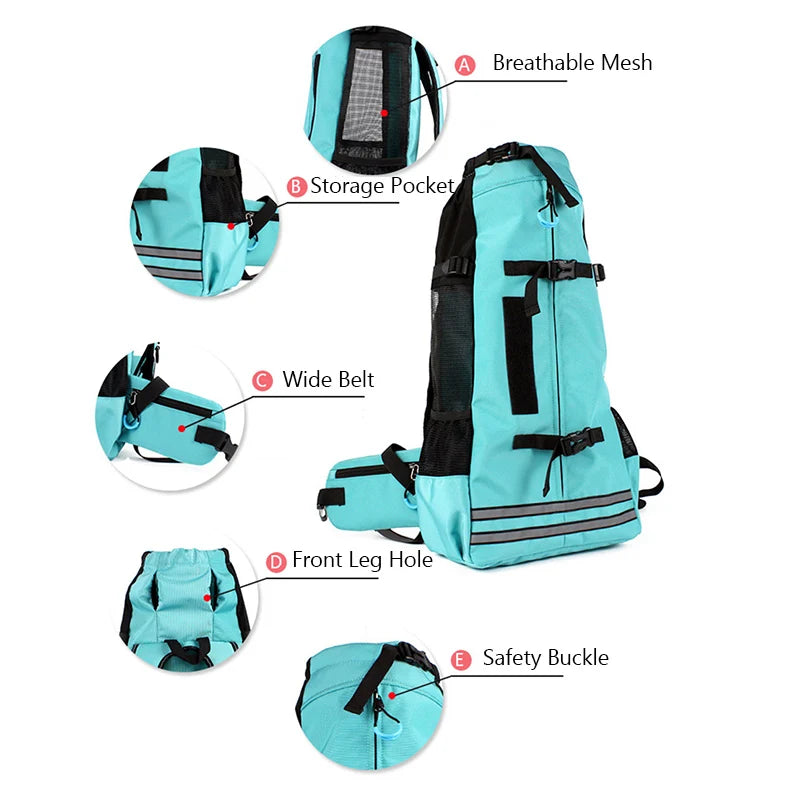 Waterproof Dog Travel Backpack - All-Weather Adventure Carrier
