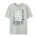 I Like Dogs Guns And Maybe 3 People T-Shirt