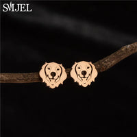 Dog Breed Cartoon Stud Earrings - Dachshund, Corgi & Chihuahua Designs