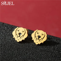 Dog Breed Cartoon Stud Earrings - Dachshund, Corgi & Chihuahua Designs