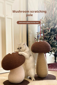 MUSHROOM SCRATCHING TREE