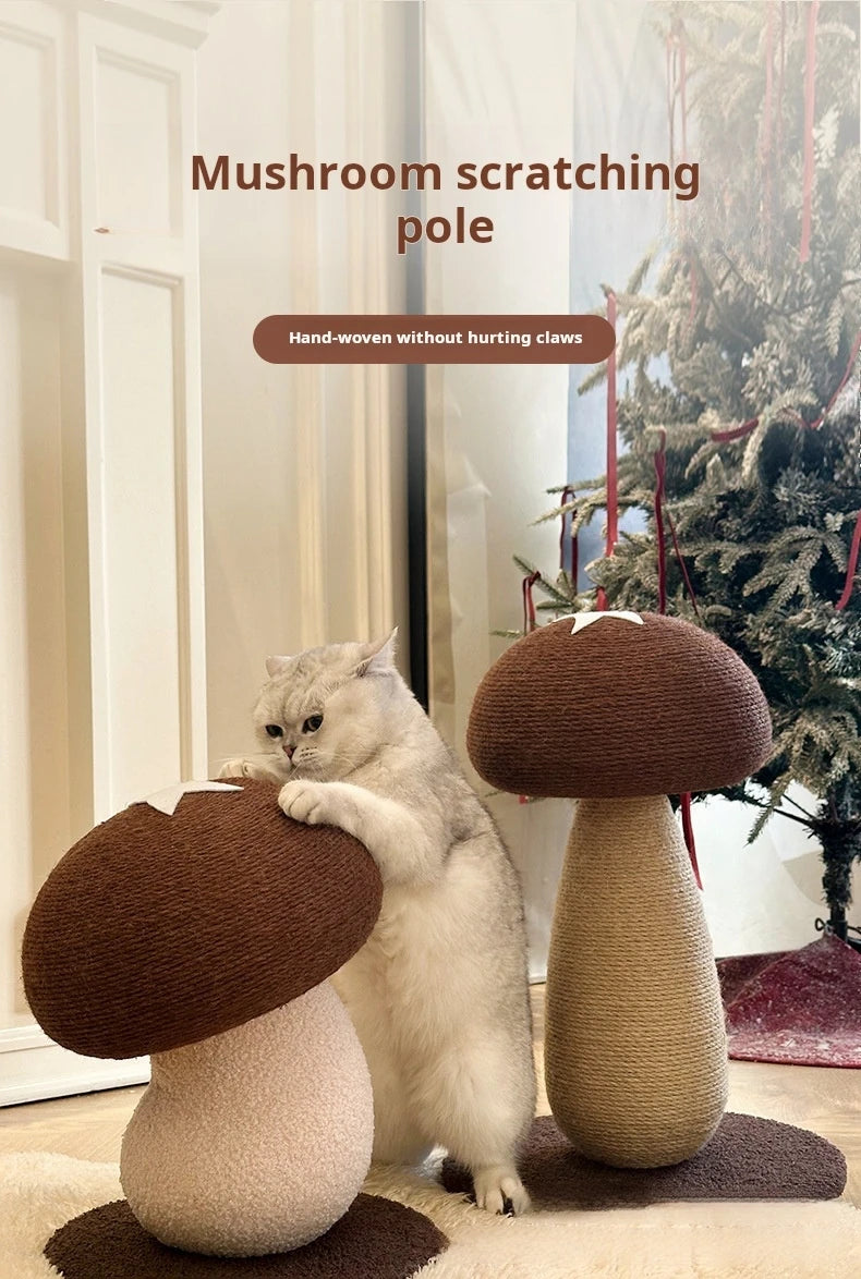 MUSHROOM SCRATCHING TREE