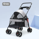 Lightweight Pet Stroller - Foldable Travel Stroller for Small Dogs & Cats
