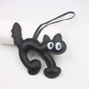 Leather Pet Keychain - Adorable Dog & Cat Charm