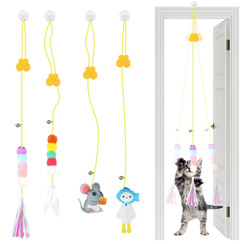 Interactive Hanging Cat Toy
