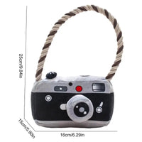 Adorable Camera Teething Toy by Tail chasers