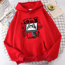 Abstract Cat Work Machine Sweatshirt - 2025 Cartoon Comfort Pullover