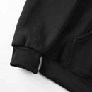 330G Heavy Duty Cartoon Cat Print Hoodie - Street Fashion Unisex Casual