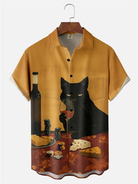 Trendy Summer Short Sleeve 3D Printed