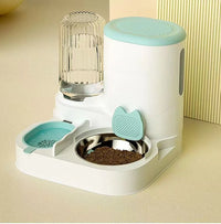 Automatic Cat Feeder - Integrated Water Dispenser
