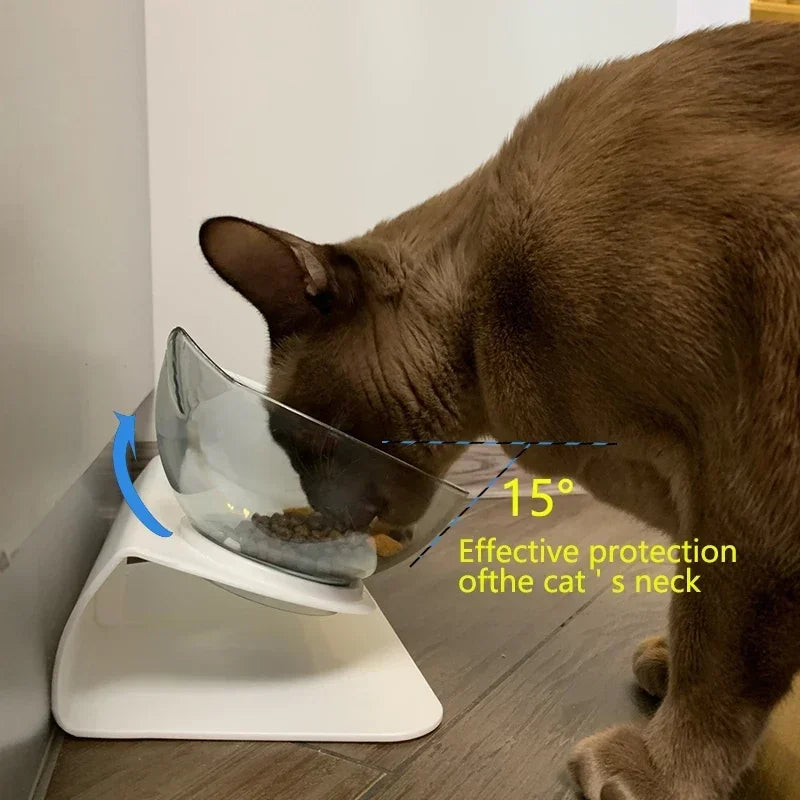 Elevated Non-Slip Cat Bowl