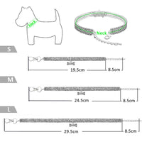 Crystal Rhinestone Dog Collar