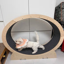 Cat Mute Treadmill Solid Wood Exercise Wheel