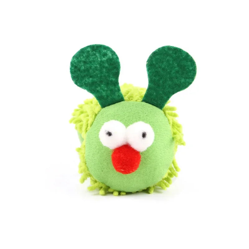 Catnip Caterpillar Chew Toy