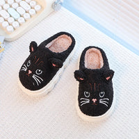 Cozy Winter Cat Slippers