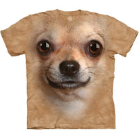 Cute Dog Face 3D Graphics Tee