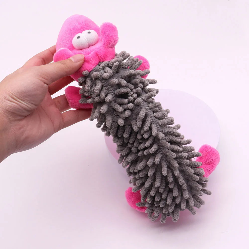 Indestructible Plush Squeaky Toy